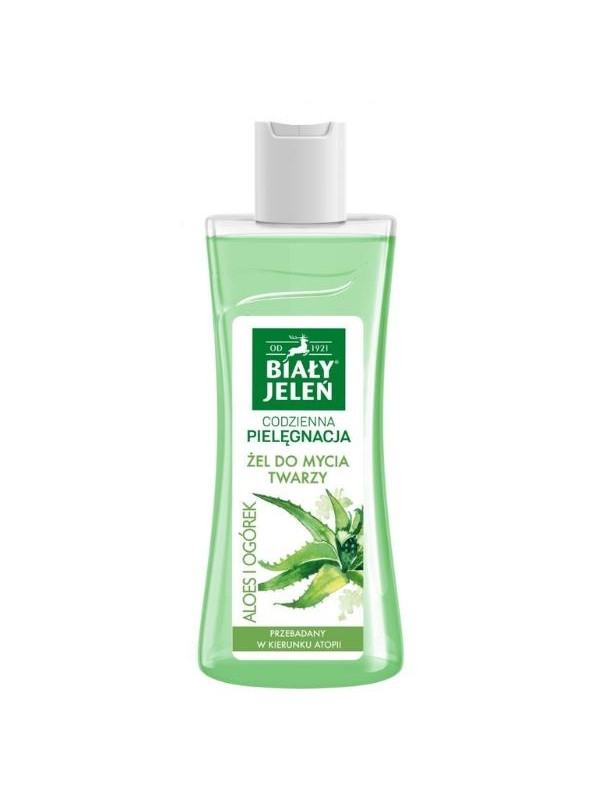 Biały Jeleń Face wash gel with aloe vera and cucumber extracts 265 ml