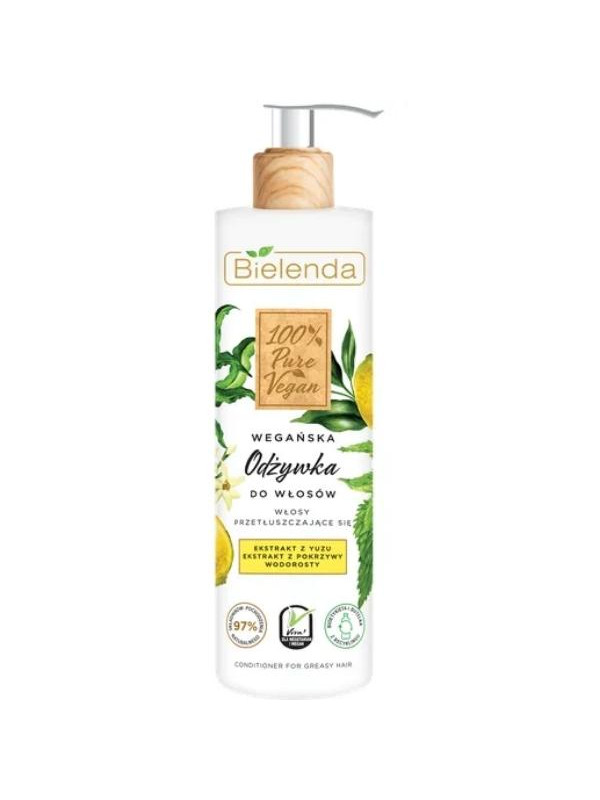 Bielenda 100% Pure Vegan Vegan Conditioner для жирного волосся 240 мл