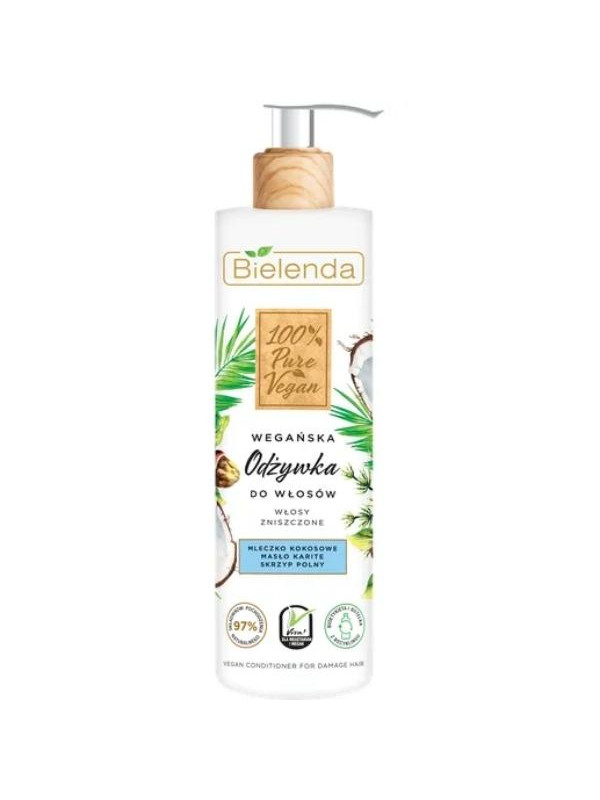 Bielenda 100% Pure Vegan Vegan Conditioner для пошкодженого волосся 240 мл