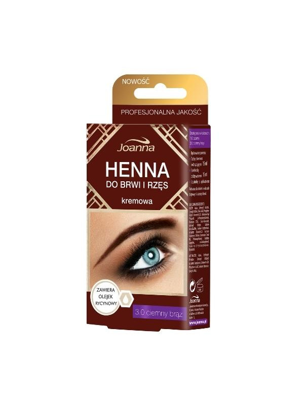 Joanna Henna for eyelashes brown 15 ml