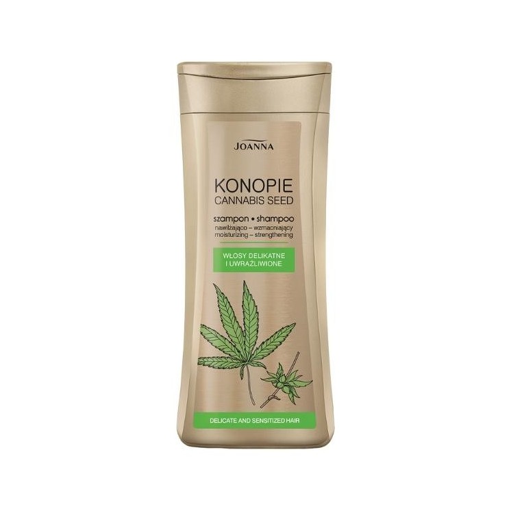 Joanna Hemp Hydraterende en versterkende haarshampoo 200 ml