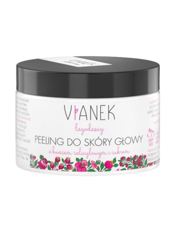 Заспокійливий Peeling Vianek Scalp з саліциловою кислотою та цукром