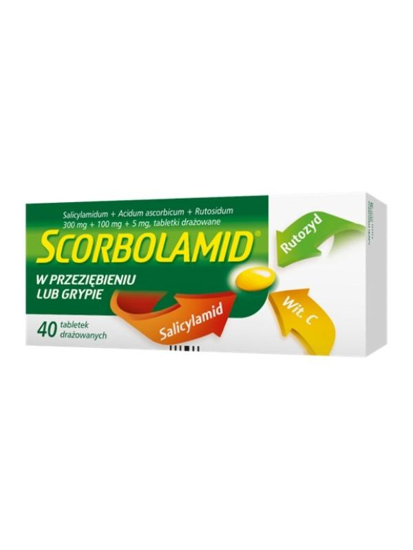 Scorbolamid 40 драже