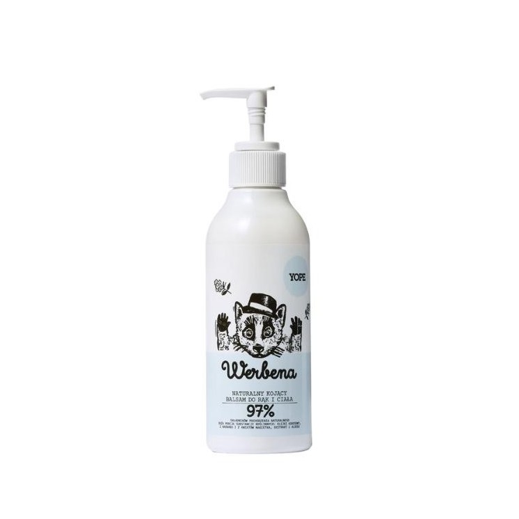 YOPE naturalny Balsam do ciała i rąk Werbena