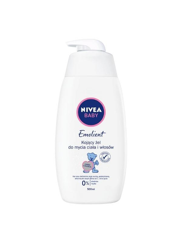 Nivea Baby Emollient Soothing Gel для миття тіла та волосся 500 мл