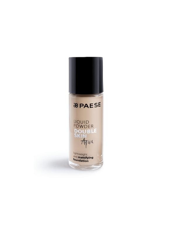 Paese Mattifying Foundation Liquid Powder Double Skin Aqua 10A світло-бежевий 30 мл