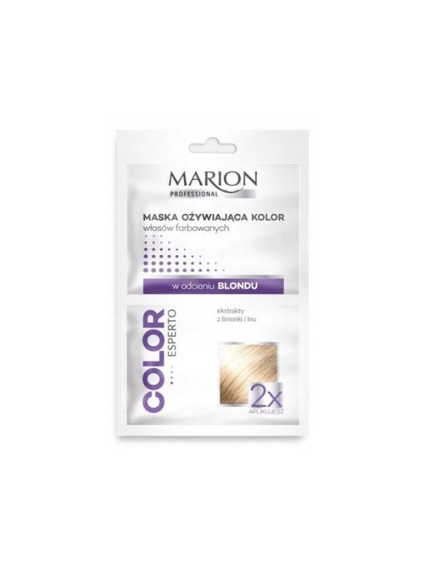 Marion Color Esperto Маска для фарбованого blond волосся 2х20 мл