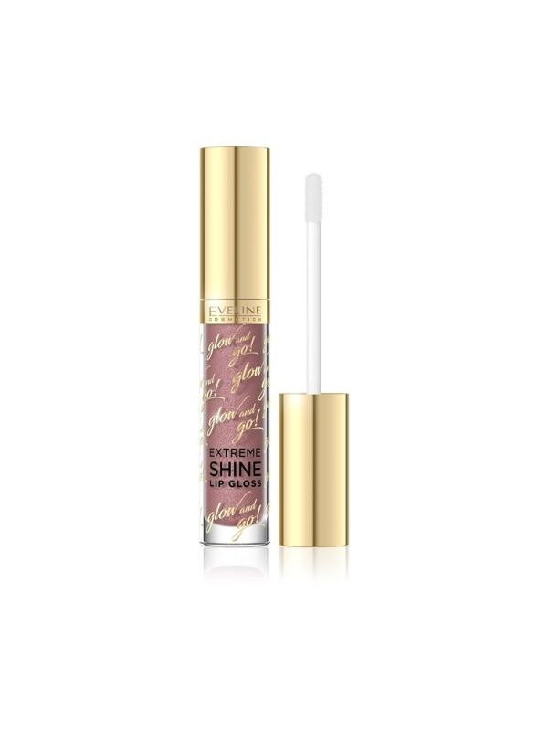 Eveline Glow and Go Lip gloss /05/ Sparkling Caramel 4, 5 ml