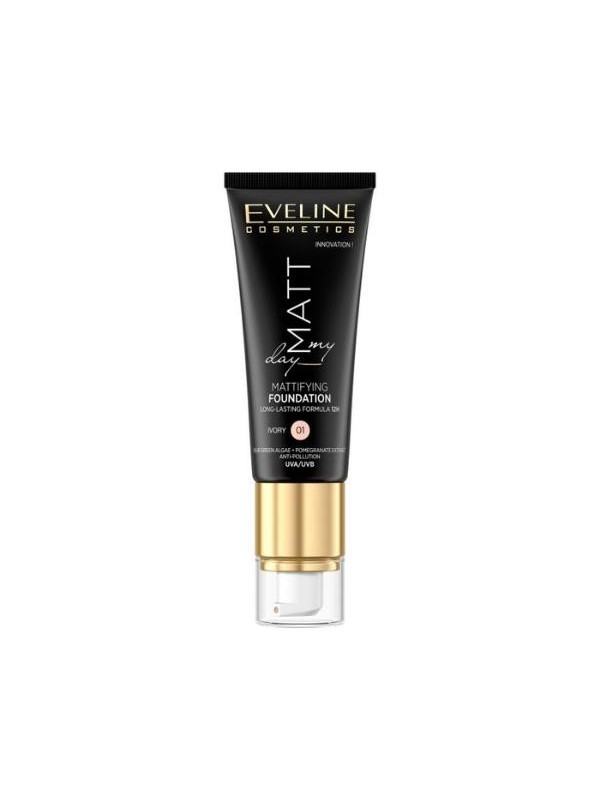 Eveline Matt My Day Matting foundation /01/ Ivory