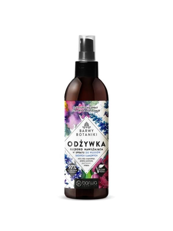 Barwa Barwy Botany diep hydraterende Spray conditioner voor droog en broos haar