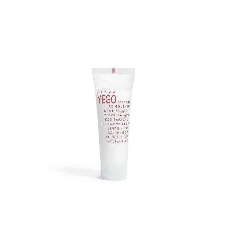 Baume après-rasage hydratant et rafraîchissant Ziaja Yego Code parfum : Cèdre rouge