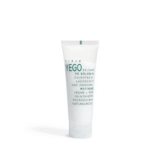 Baume après-rasage Ziaja Yego , parfum rafraîchissant et apaisant, code : Vétiver