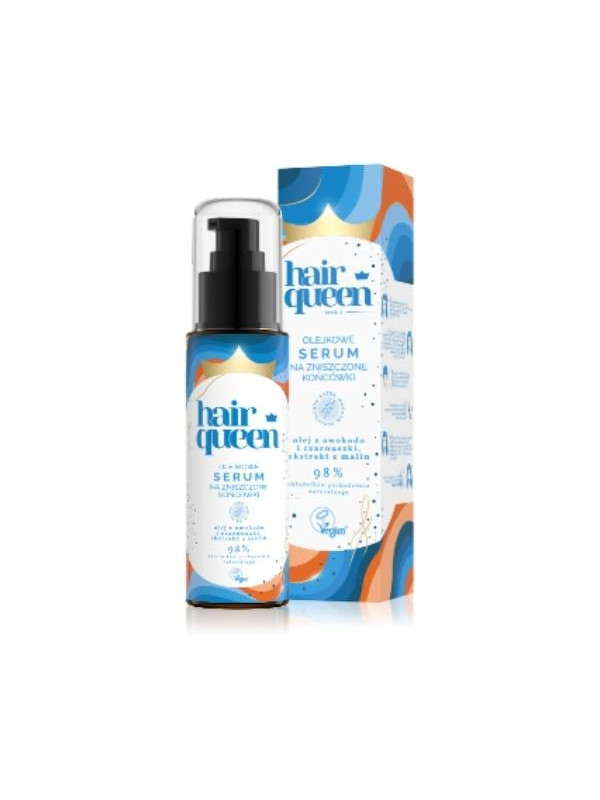 Hair Queen Oil Serum voor beschadigde haarpunten