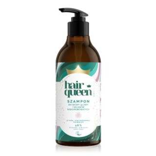 Hair Queen Shampoo voor hoofdhuid en laag poreus haar