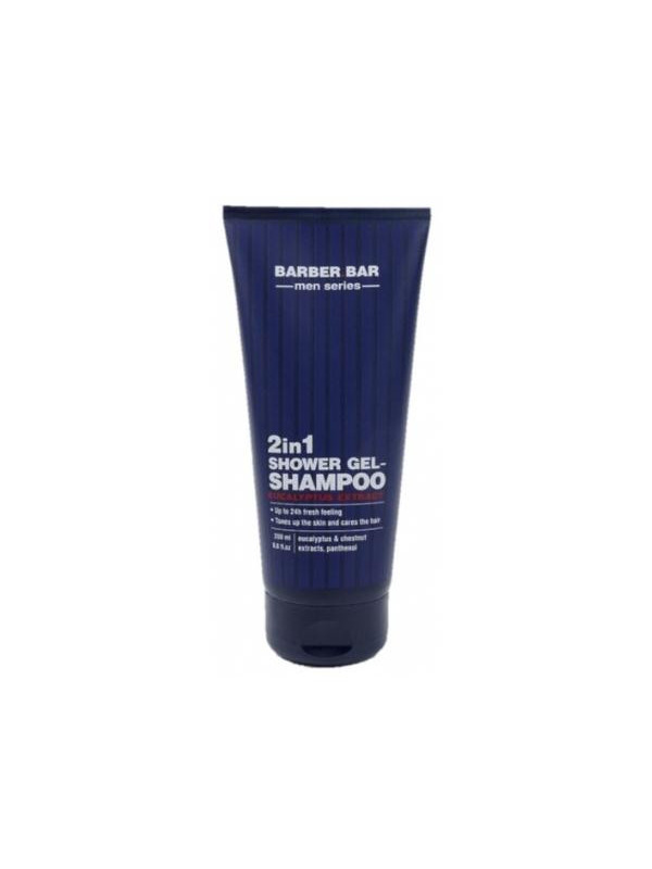 Barber Bar 2in1 Douchegel en Shampoo voor mannen 200 ml