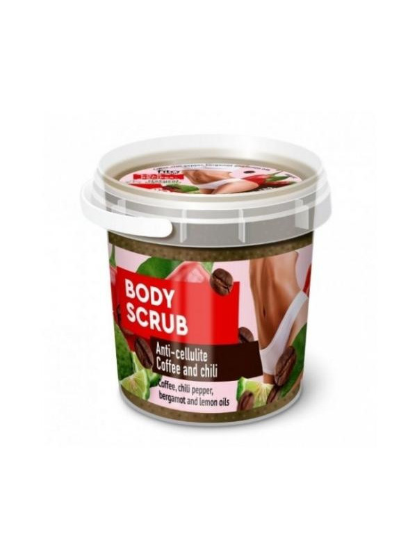 FitoKosmetik Anti-Cellulite Body Scrub Koffie en Chili 155 ml