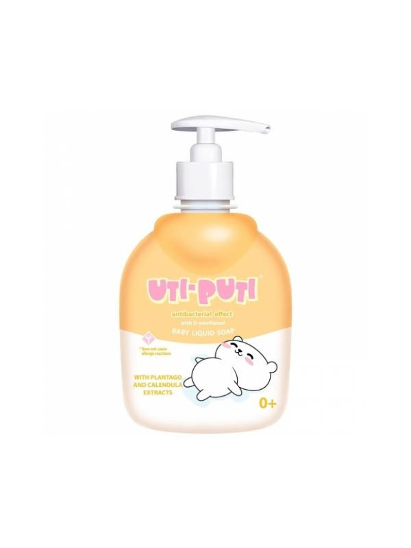 Uti-Puti Vloeibare zeep met weegbree en calendula-extract voor kinderen 300 ml