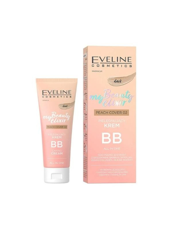 Eveline My Beauty Elixir voedende gezichtscrème BB Dark Peach 30 ml