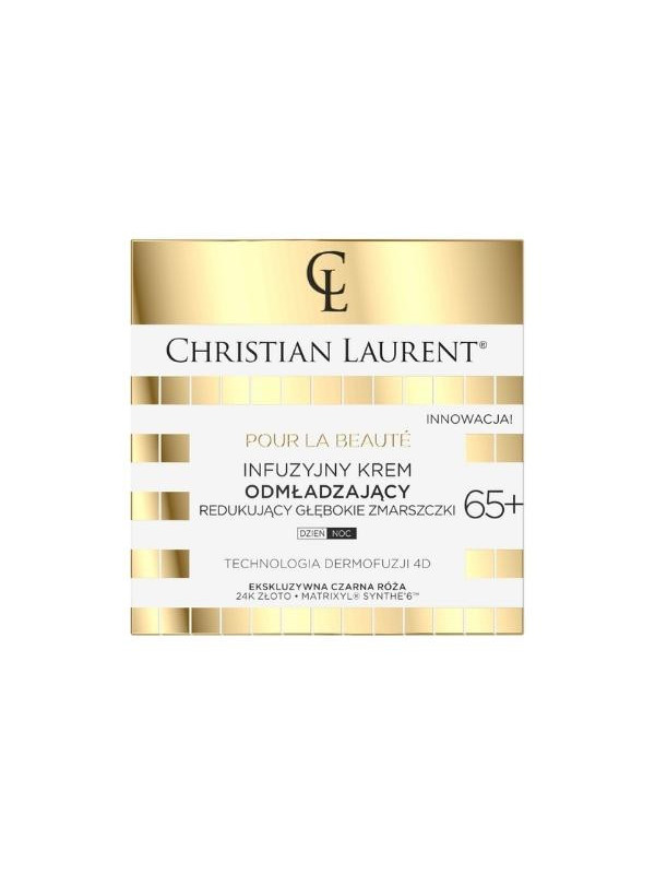 Christian Laurent 65+ infusion Cream омолоджує та зменшує глибокі зморшки