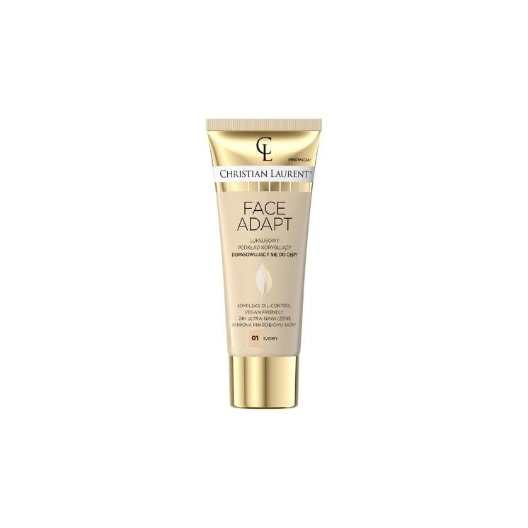 Eveline Christian Laurent Face Adept korygujący Podkład do twarzy /01/ Ivory 30 ml