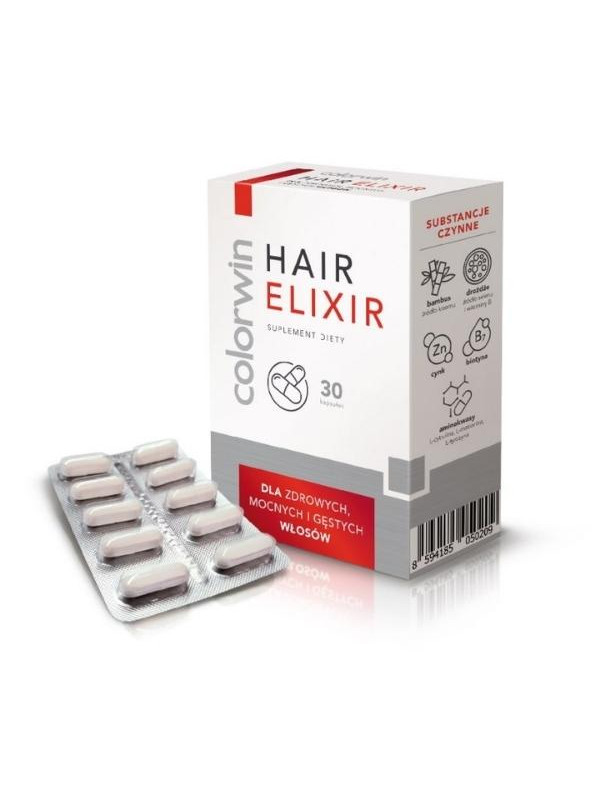 Colorwin Hair Elixir Добавка для росту волосся 30 капсул