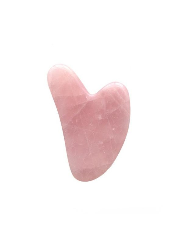 Fluff Gua Sha Stone Камінь для масажу обличчя Rose Quartz 1 шт