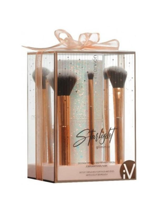 Inter Vion Starlight Glimmer Set of 7 Face and Eye Brushes