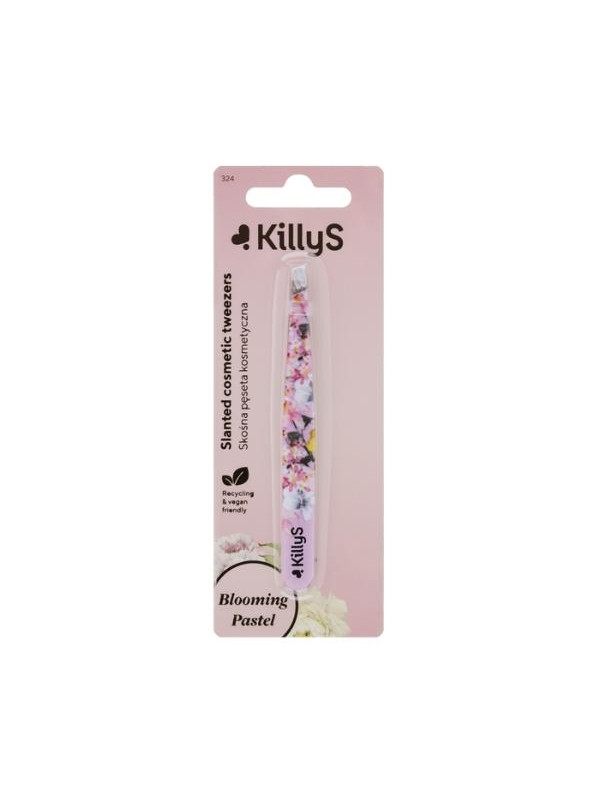 KillyS Blooming Pastel oblique Cosmetic pincet 1 stuk