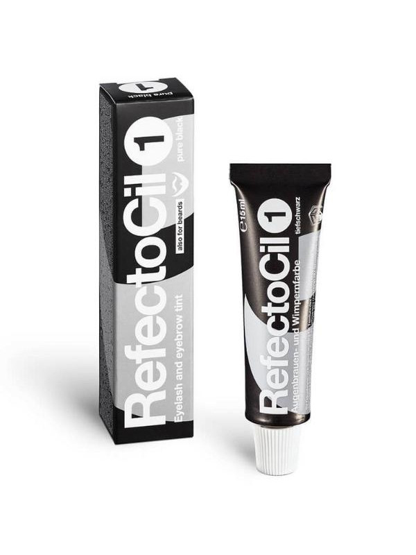 RefectoCil Henna for eyebrows and eyelashes /1/ Pure Black 15 ml