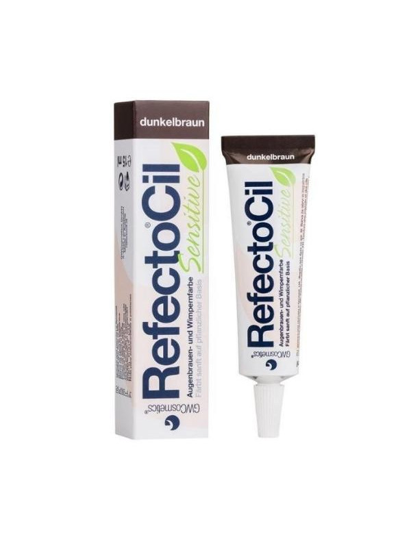 RefectoCil Sensitive Henna for eyebrows and eyelashes Dark Brown 15 ml