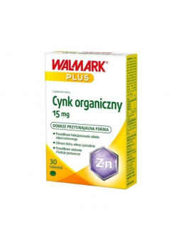 Organic Zinc 15 mg 30 tablets
