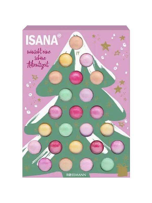 Бомба для ванни Isana Advent Calendar 2022