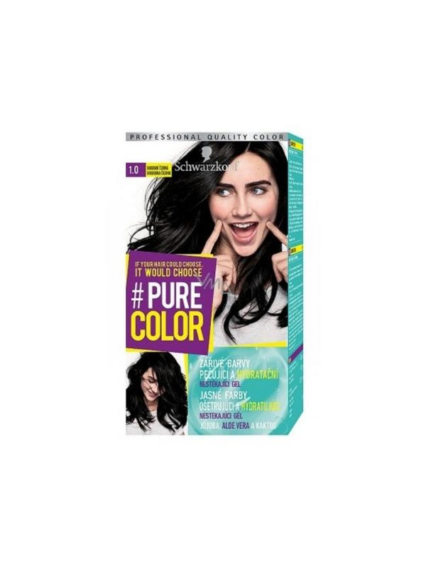 Фарба для волосся Schwarzkopf Pure Color /1.0/ Jet black