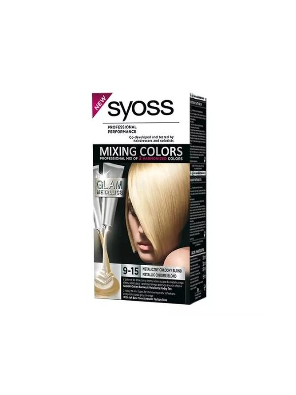 Фарба для волосся Syoss /9-15/ Металік Холодний Blond