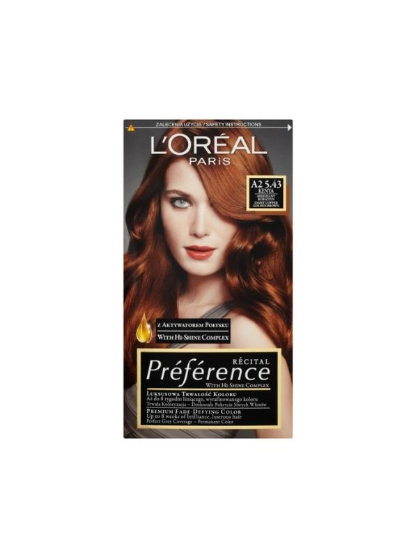 L'oreal Recital Preference Фарба для волосся / 5 / Кенія