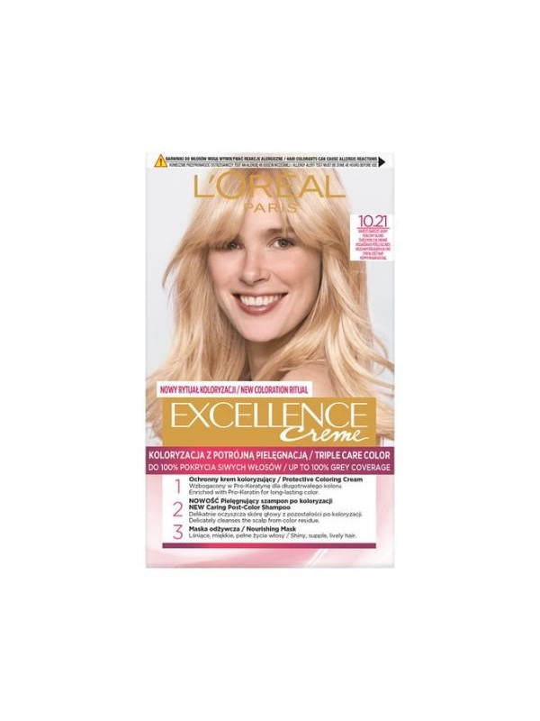 L'oreal Excellence Creme /10.21/ Very Very Light Pearl Blond