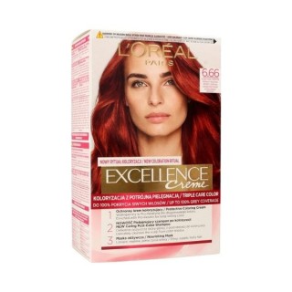 Фарба для волосся L'oreal Excellence Creme /6.66/ Intense Red