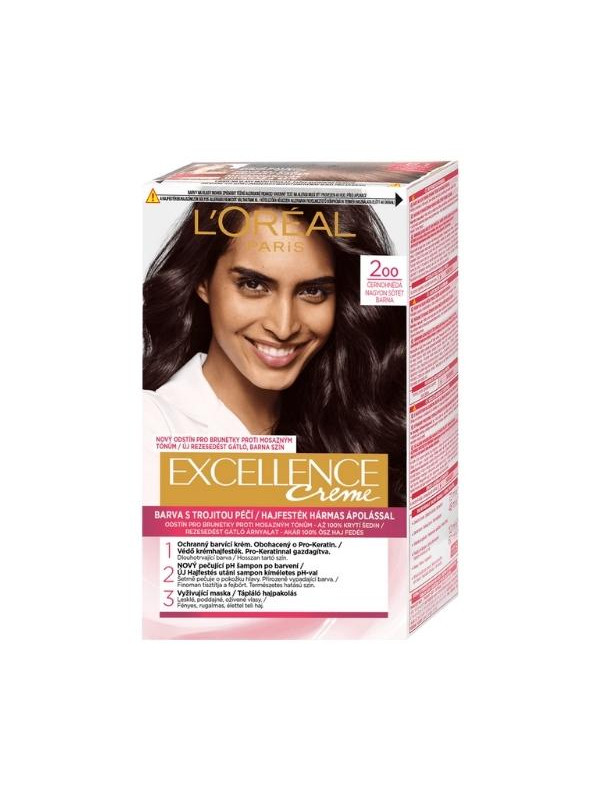 Фарба для волосся L'oreal Excellence Creme /2/ Very Dark Brown