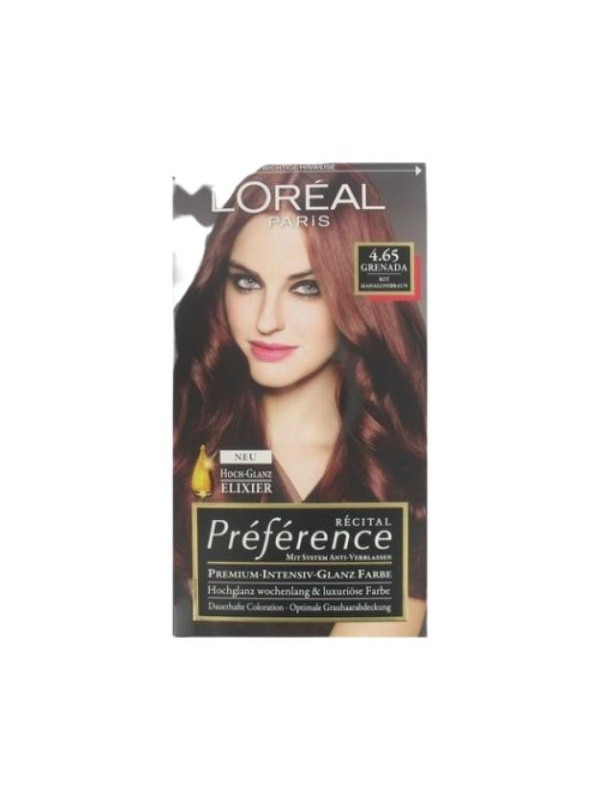 Фарба для волосся L'oreal Preference /4.65/ Red Mahogany Brown