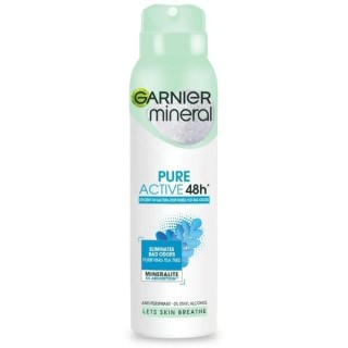 Дезодорант-спрей Garnier Minerals Pure Active 48h 150 мл