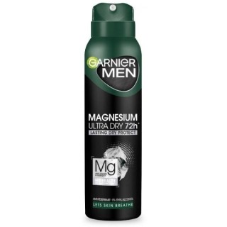 Garnier Men Deodorantspray Magnesium Ultra Dry 72h 150 ml