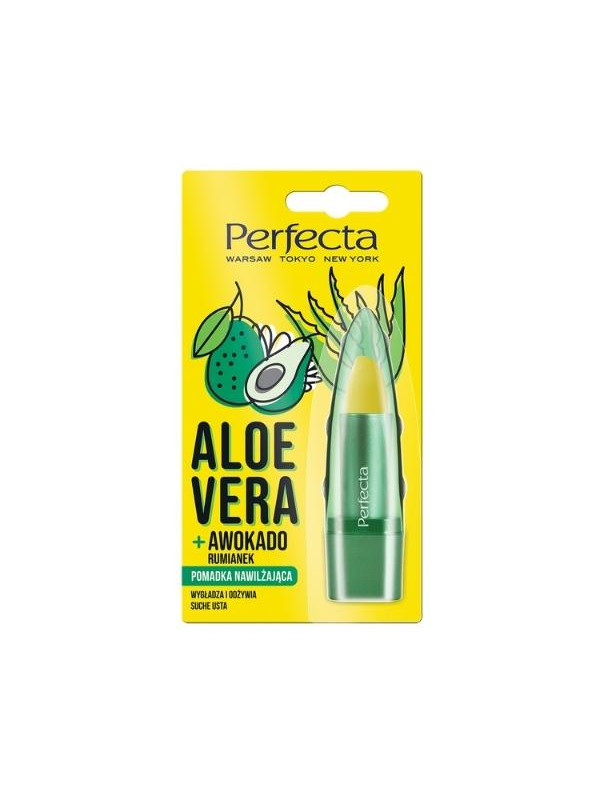 Губна помада Dax Perfecta Aloe Vera захисна з алое та авокадо 5 г