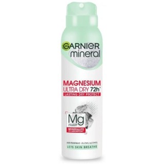 Дезодорант-спрей Garnier Mineral Magnesium Ultra Dry 72h 150 мл