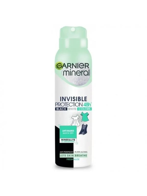 Дезодорант Garnier Mineral Spray Invisible Protection 48h 150 мл