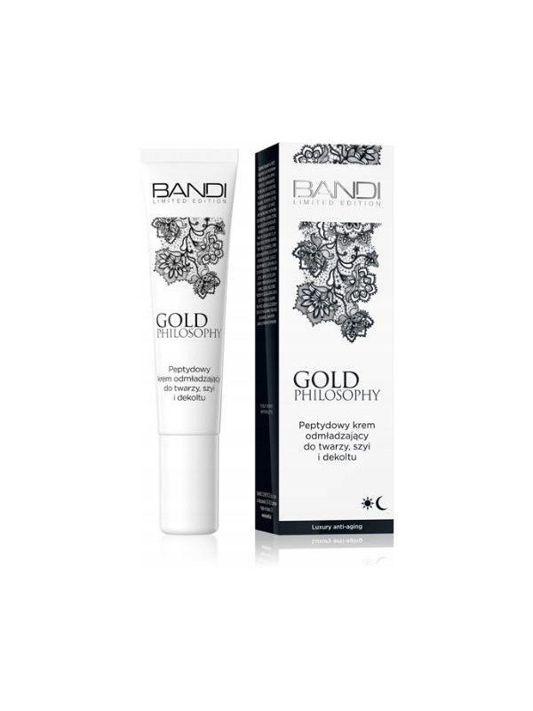 Bandi Gold Philosophy Peptide Rejuvenating face, neck and cleavage cream 14 ml