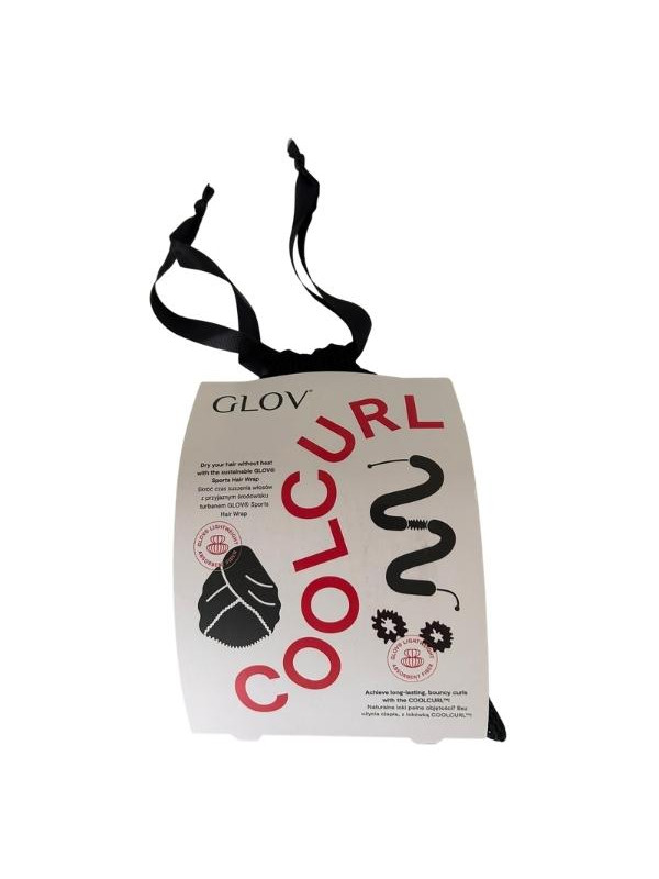 GLOV Coolocurl Hair care set innovative curler + hair turban