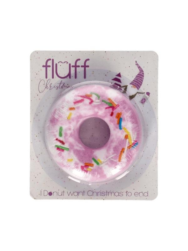 Fluff Christmas Donut для ванни з ароматом чорниці 60 г