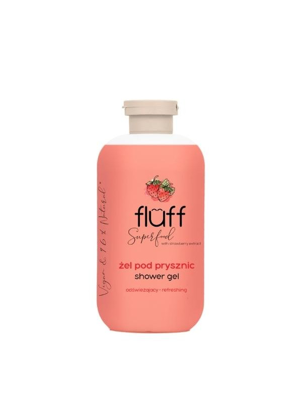 Fluff Superfood Гель для душу з ароматом полуниці 500 мл