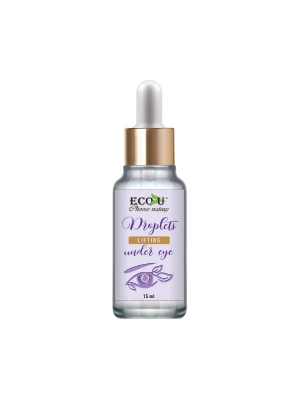 EcoU verhelderende en verstevigende oogdruppels 15 ml