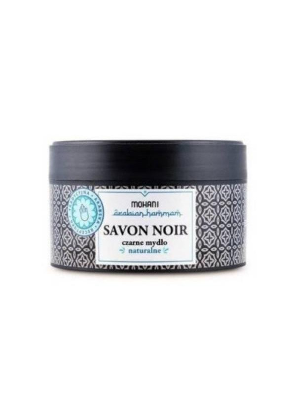 Натуральне чорне мило Mohani Arabian Hammam Savon Noir 200 г